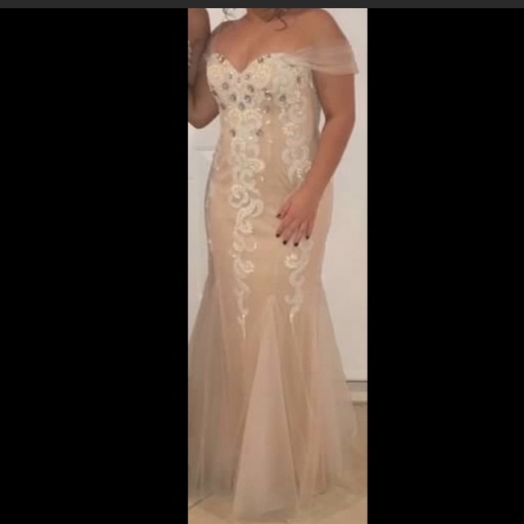 Jovani Beaded Formal Dress - Picture 2 of 8
